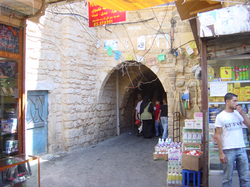 The Old Town Area of Saida